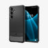 ACS07286 - Galaxy S24 Ultra Case Rugged Armor in Matte Black showing the back